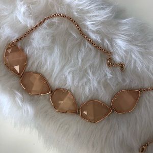 Kendra Scott Connelly Necklace in Peach & Rosegold